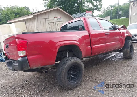 2017 Toyota Tacoma Sr from USA, damaged, VIN 5TFSX5EN2HX050715